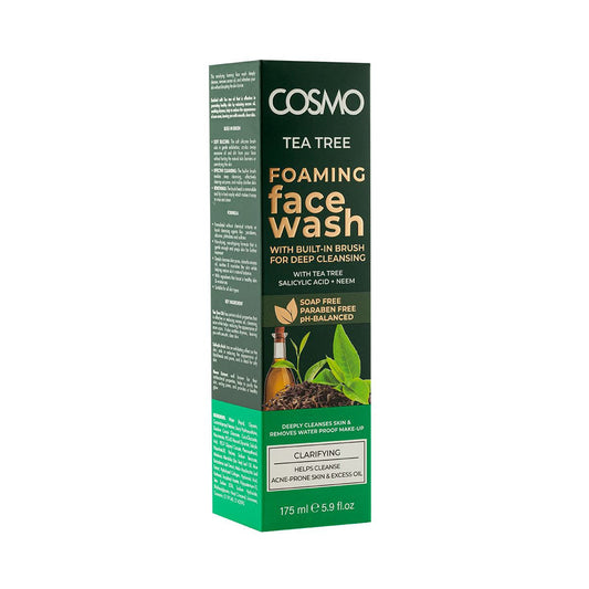 Cosmo Tea Tree Foaming Face Wash 175ml