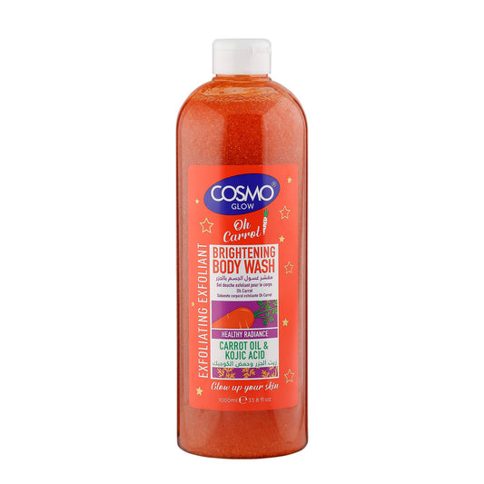 Cosmo Glow White Oh Carrot! Brightening Exfoliating Body Wash 1000ml