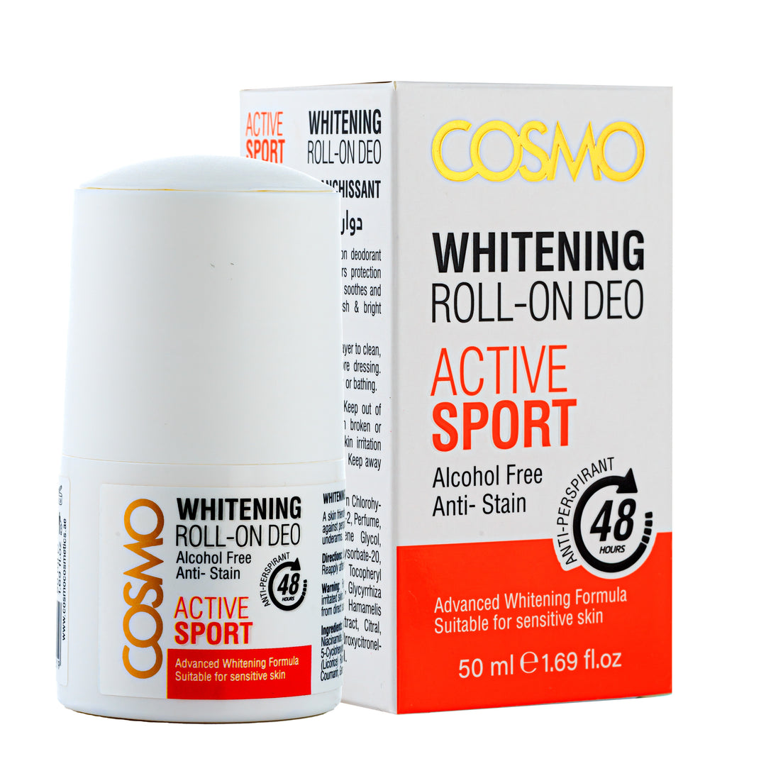 Cosmo Whitening Roll On - Active Sport