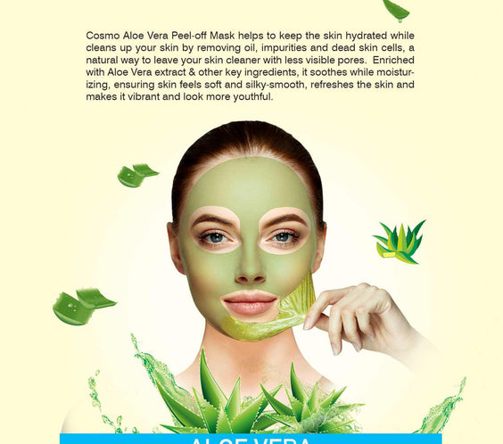 Cosmo Aloe Vera Peel-Off Mask 150ml