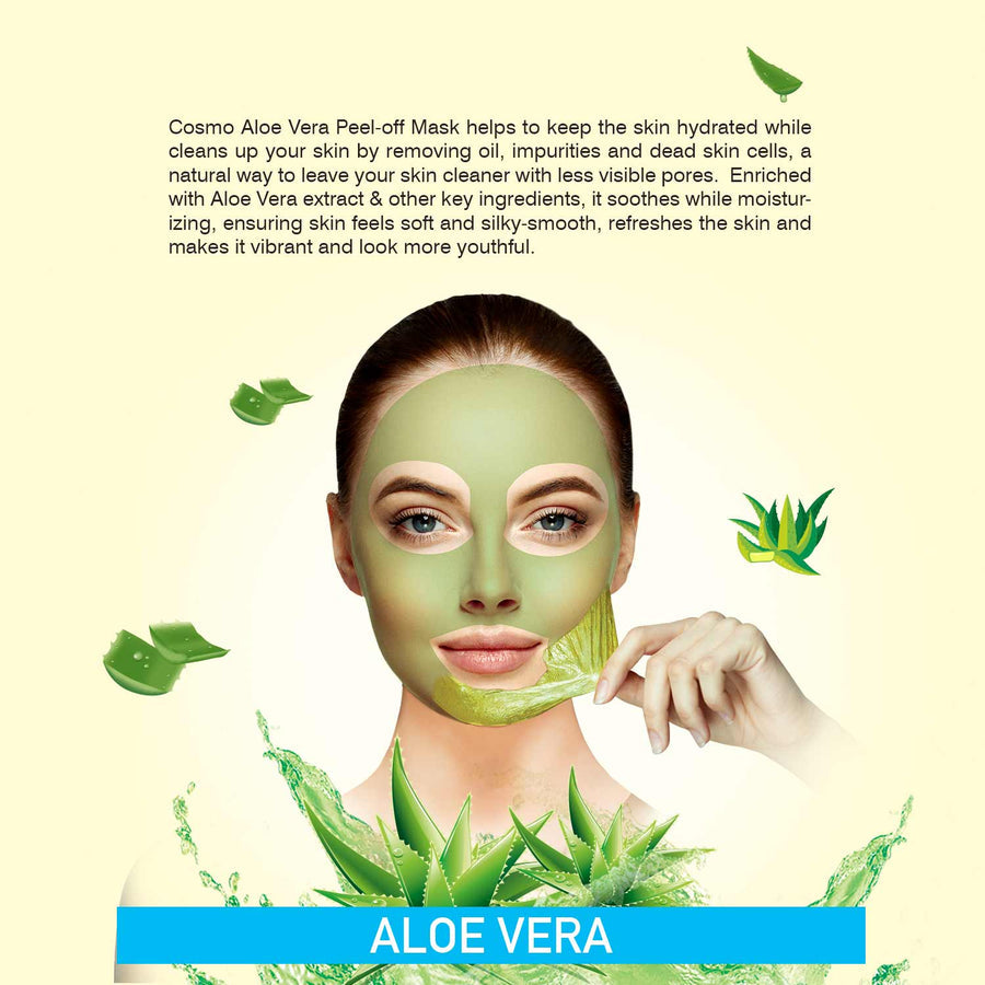 Cosmo Aloe Vera Peel-Off Mask 150ml