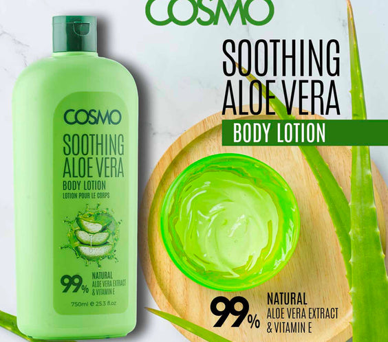 Cosmo Soothing Aloe Vera Body Lotion 750ml