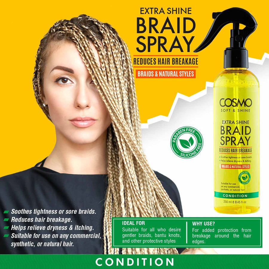 Cosmo Extra Shine Braid Spray 250ml