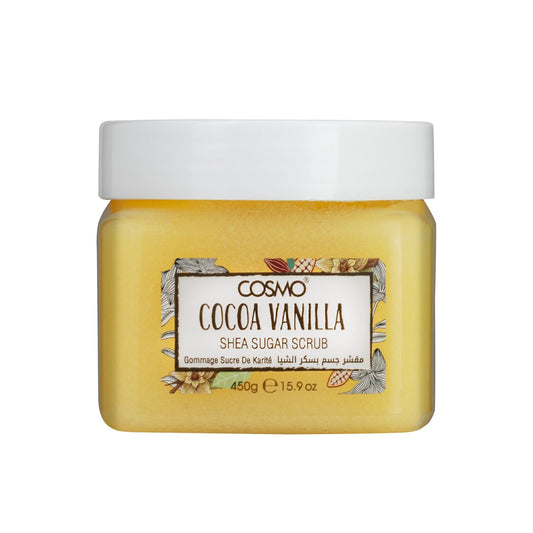 Cosmo Cocoa Vanilla Shea Sugar Scrub 450ml