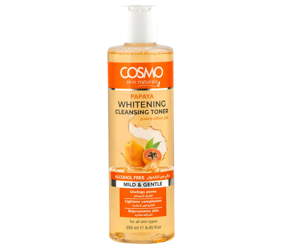 Cosmo Papaya Whitening Cleansing Toner 250ml