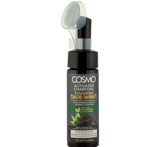 Cosmo Activated Charcoal Foaming Face Wash 175ml