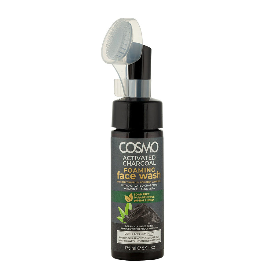 Cosmo Activated Charcoal Foaming Face Wash 175ml