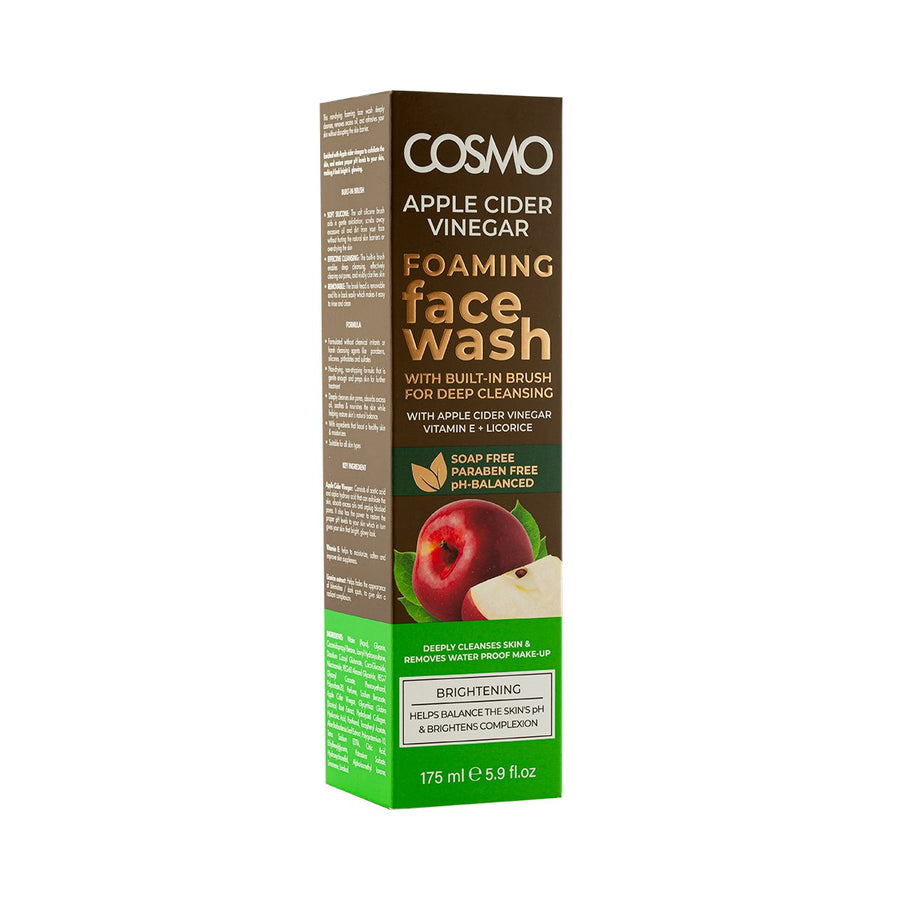 Cosmo Apple Cider Vinegar Foaming Face Wash 175ml