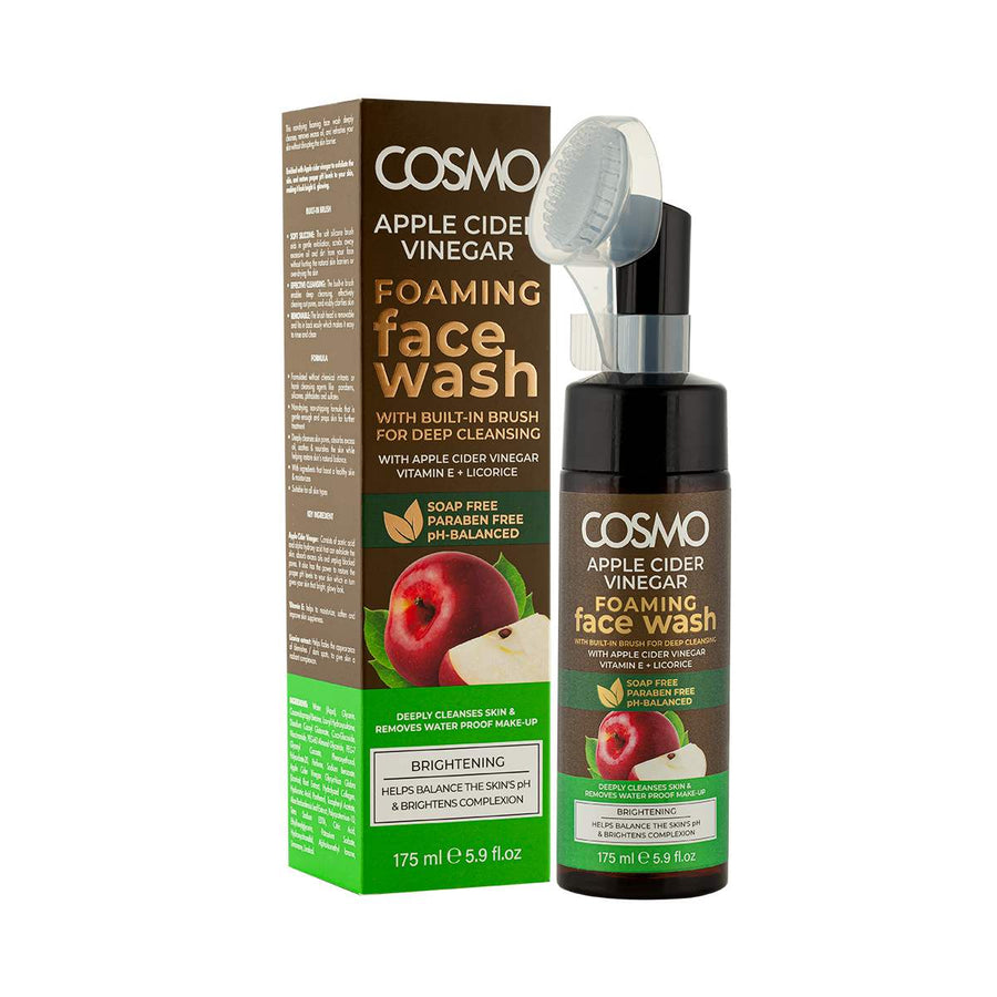 Cosmo Apple Cider Vinegar Foaming Face Wash 175ml