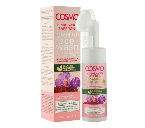 Cosmo Himalayan Saffron Foaming Face Wash 175ml