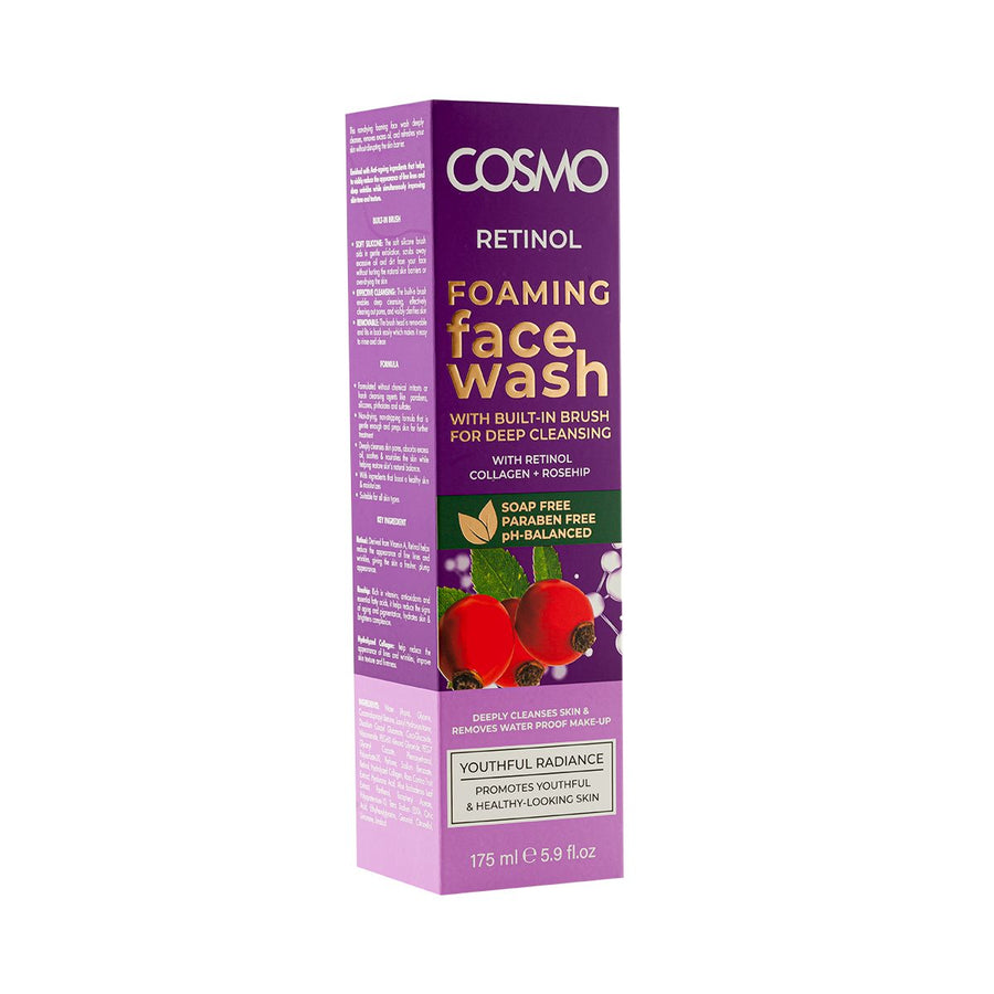 Cosmo Retinol Foaming Face Wash 175ml