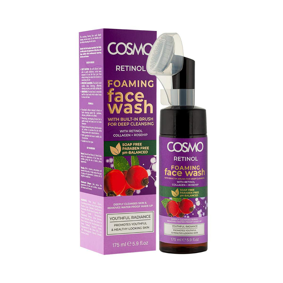 Cosmo Retinol Foaming Face Wash 175ml