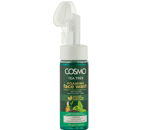 Cosmo Tea Tree Foaming Face Wash 175ml