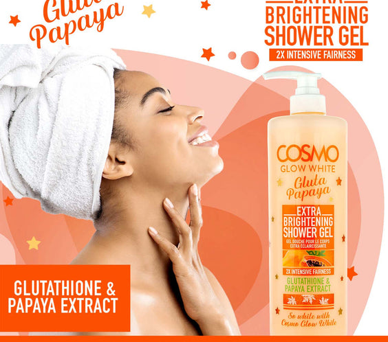 Cosmo Glow White Extra Brightening Shower Gel 1000Ml