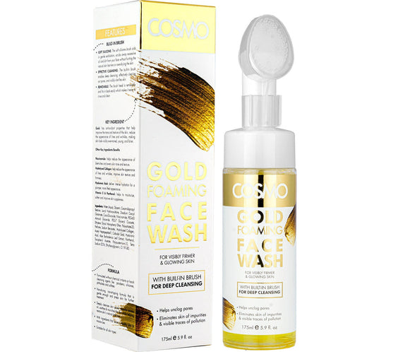 Cosmo Gold Foaming Face Wash 175ml