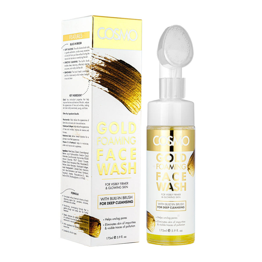 Cosmo Gold Foaming Face Wash 175ml