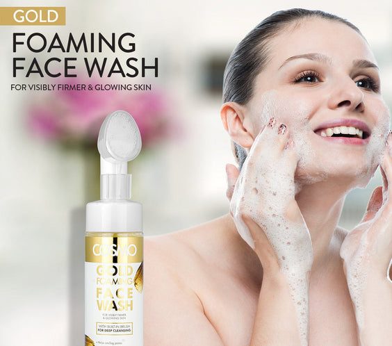 Cosmo Gold Foaming Face Wash 175ml