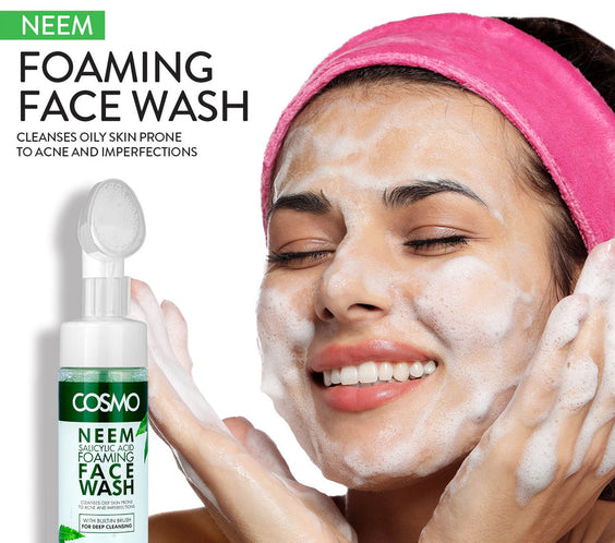 Cosmo Neem Salicylic Acid Foaming Face Wash 175ml