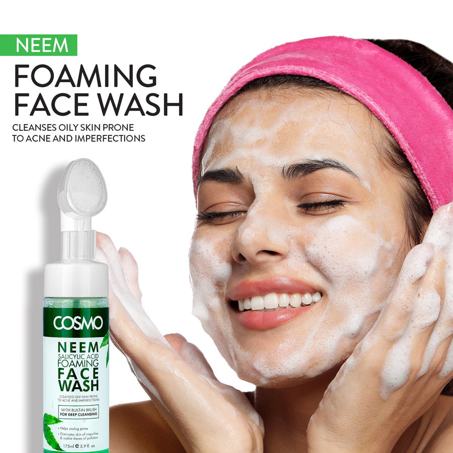 Cosmo Neem Salicylic Acid Foaming Face Wash 175ml