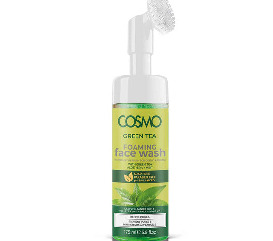 Cosmo Green Tea Foaming Face Wash 175ml