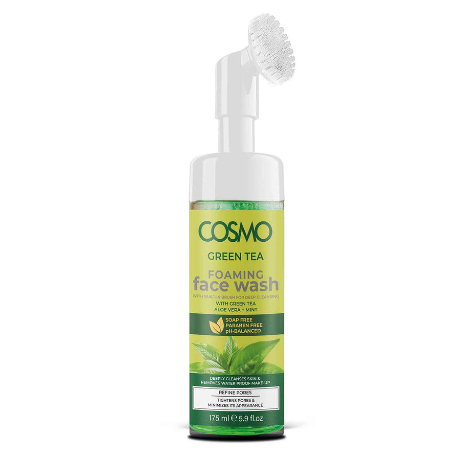 Cosmo Green Tea Foaming Face Wash 175ml