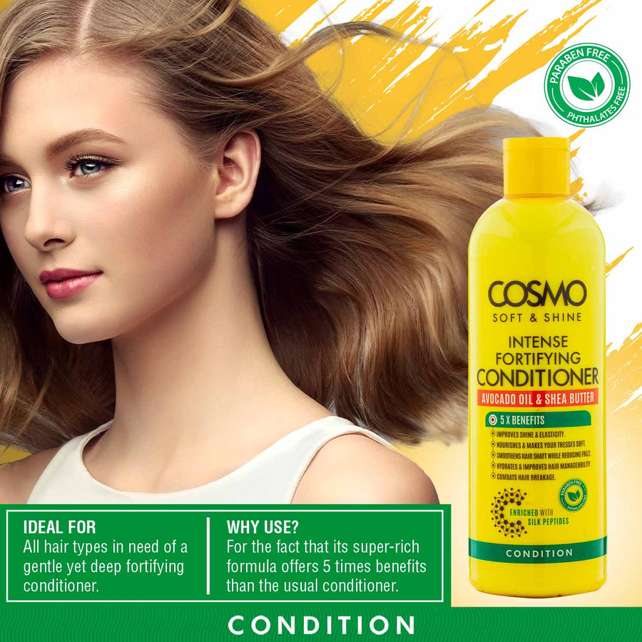 Cosmo Intensive Fortifying Avocado Oil & Shea Butter Conditioner