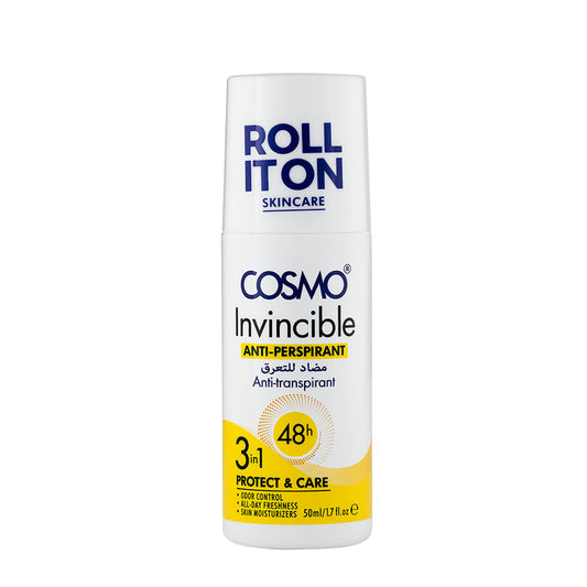 Cosmo Invincible Anti - Perspirant Roll It On 50ml