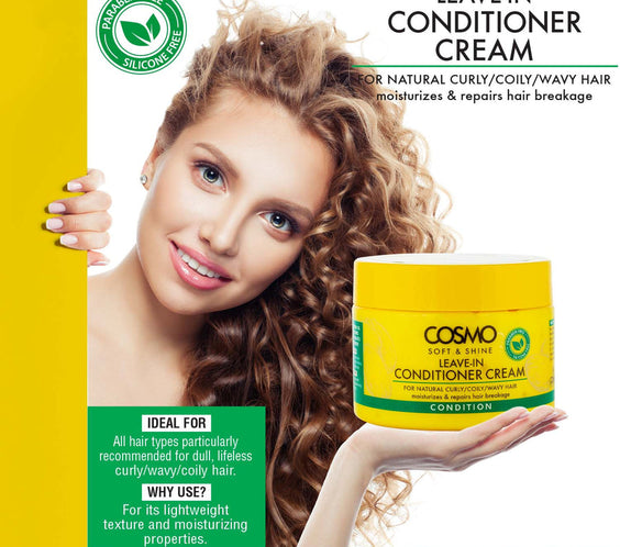 Cosmo Soft & Shine Leave-In Conditioner Cream