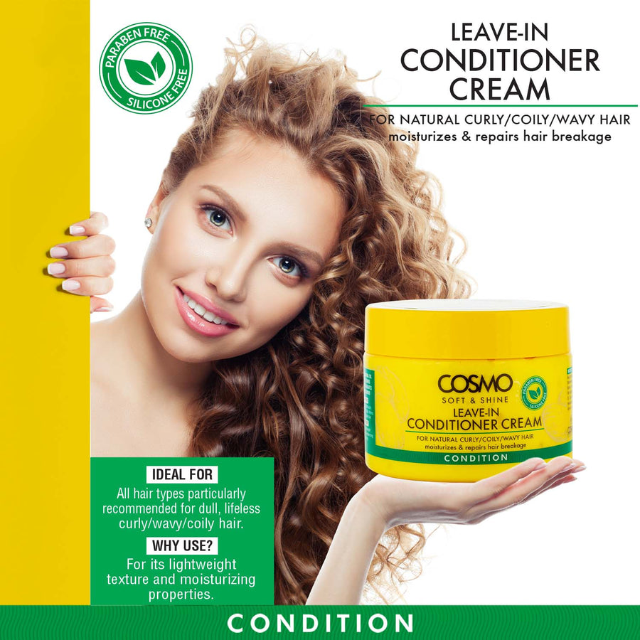 Cosmo Soft & Shine Leave-In Conditioner Cream