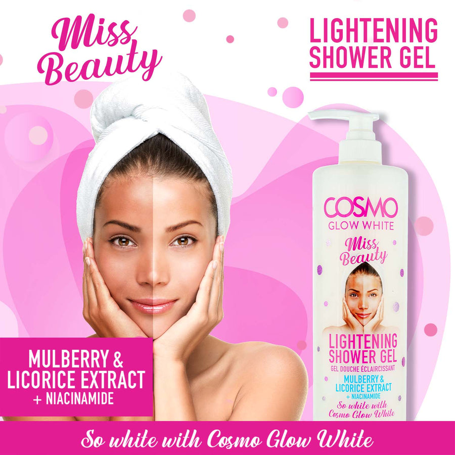 Cosmo Glow White Lightening Shower Gel 1000ML
