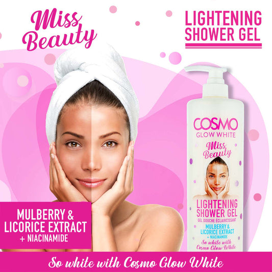 Cosmo Glow White Lightening Shower Gel 1000ML