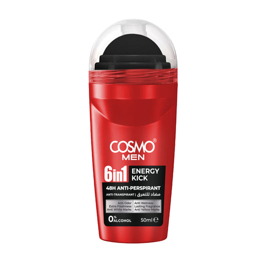 Cosmo Men 6 In 1 Energy Kick 48h Anti-Perspirant 50ml