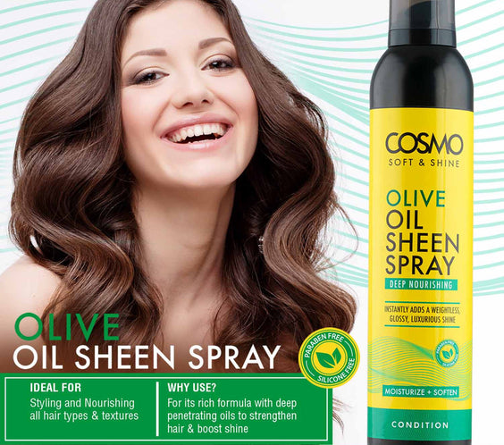 Cosmo Soft & Shine Olive Oil Sheen Spray