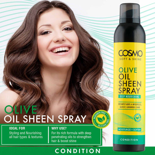 Cosmo Soft & Shine Olive Oil Sheen Spray