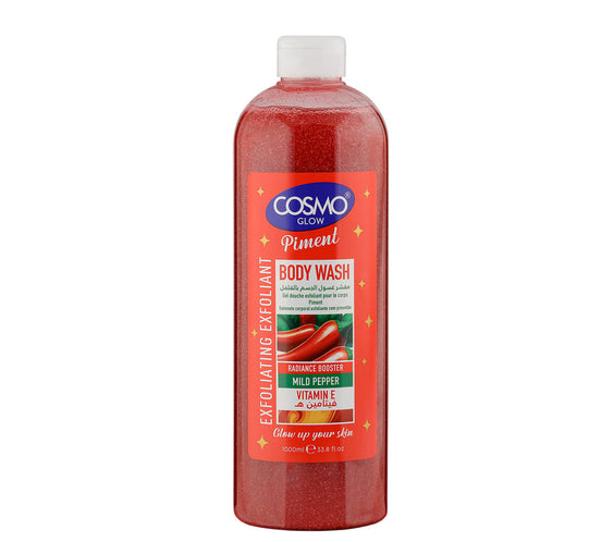 Cosmo Glow White Piment Exfoliating Body Wash