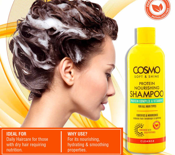 Cosmo Soft & Shine Protein Nourishing Shampoo