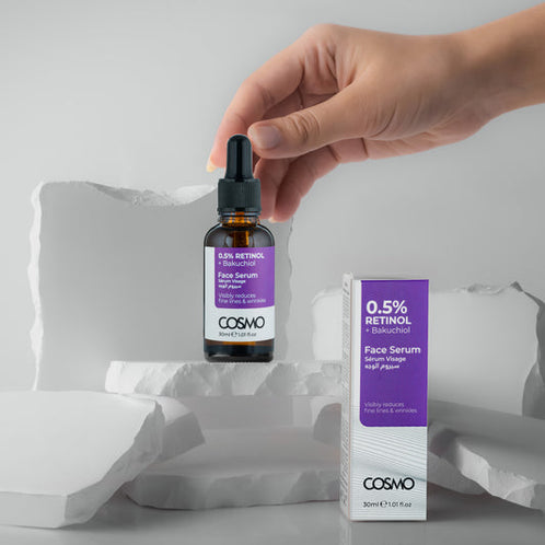Cosmo Retinol 0.5% + Bakuchiol Face Serum