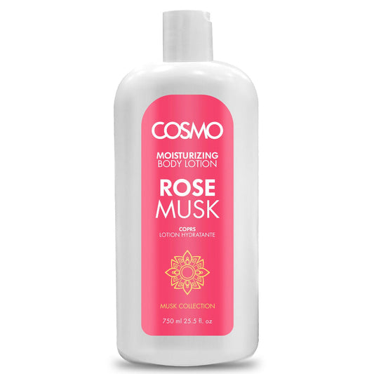 Cosmo Rose Musk Moisturizing Body Lotion 750ml