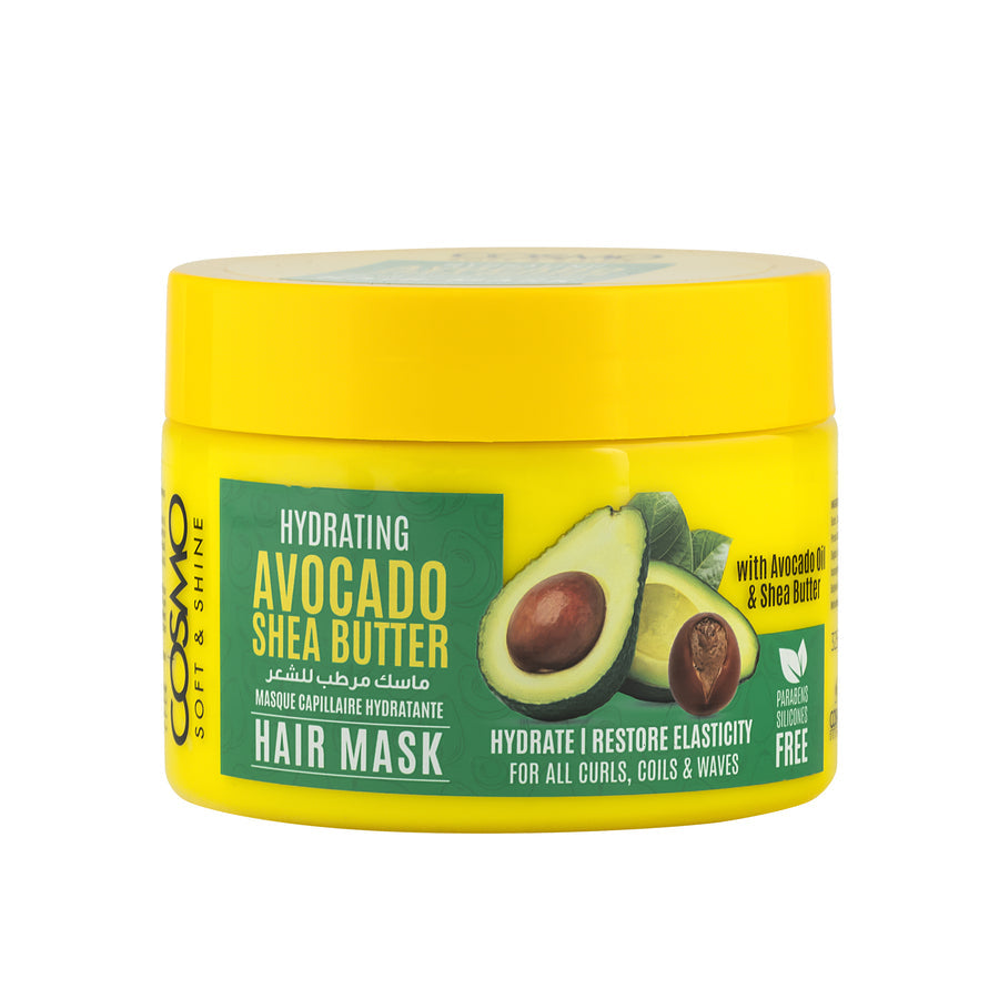 Cosmo Avocado & Shea Butter Hair Mask 325ml