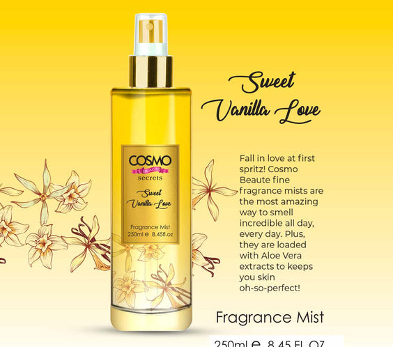 Cosmo Sweet Vanilla Love Fragrance Mist