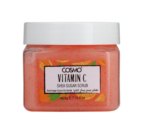 Cosmo Vitamin C Shea Sugar Scrub 450ml