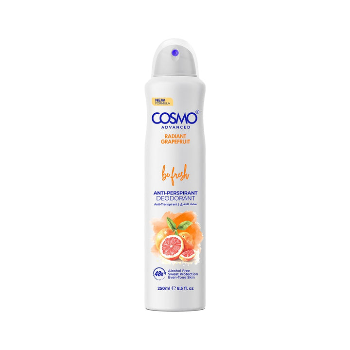 Cosmo Befresh Radiant Grapefruit Anti-Perspirant Deodorant 250ml