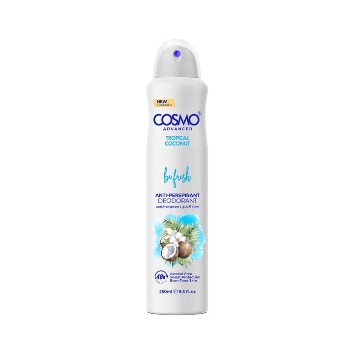 Cosmo Befresh Tropical Coconut Anti-Perspirant Deodorant 250ml