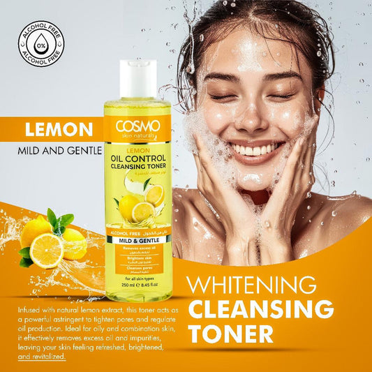 Cosmo Lemon Oil Control Cleansing Toner 250ml