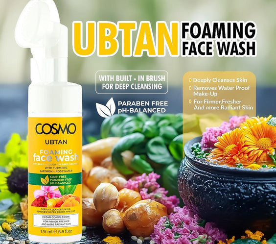 Cosmo Ubtan Foaming Face Wash 175ml