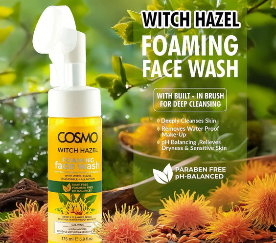 Cosmo Witch Hazel Foaming Face Wash 175ml