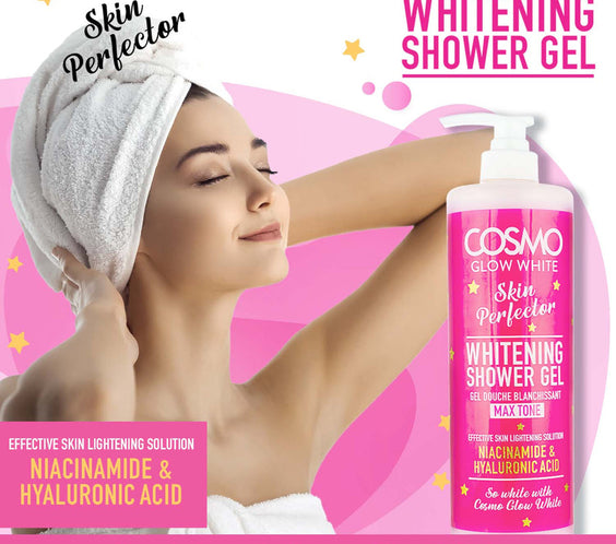 Cosmo Glow White Whitening Shower Gel