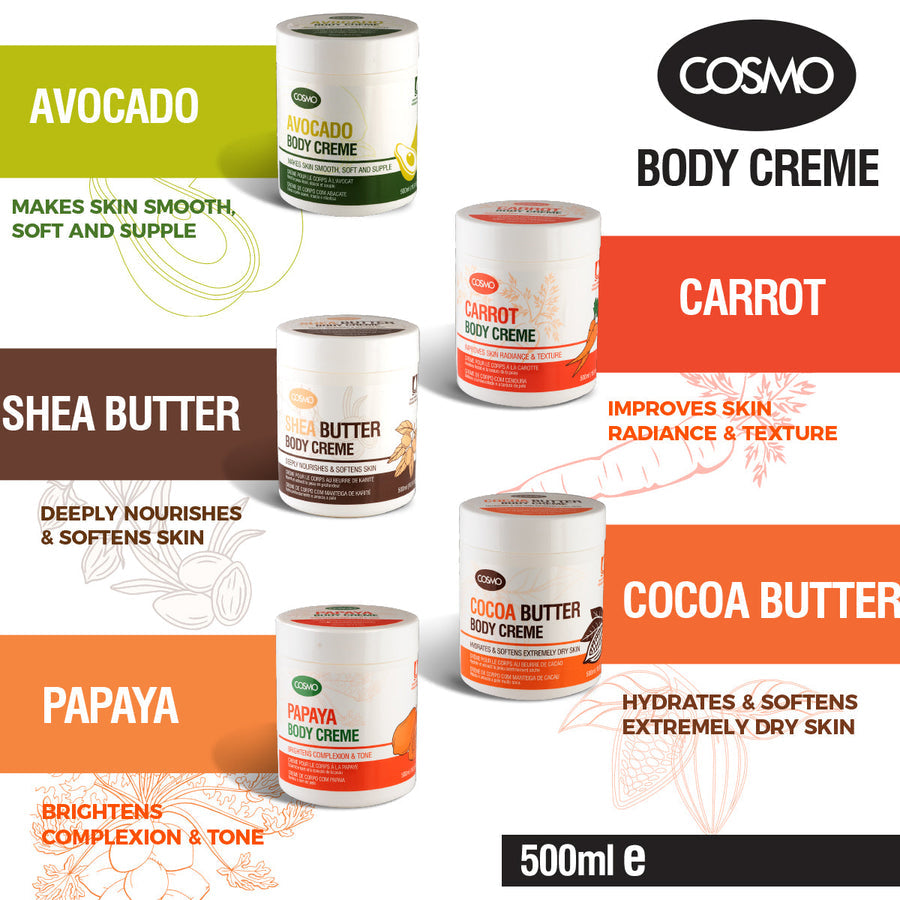 Cosmo Avocado Body Cream 500ML