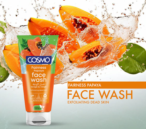 Cosmo Fairness Papaya Face Wash 150ml