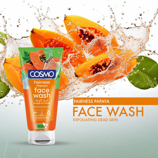 Cosmo Fairness Papaya Face Wash 150ml